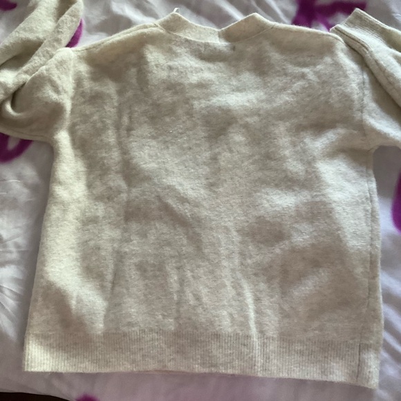 Banana Republic Heather Gray B/F Cardigan. Small. - Picture 8 of 10